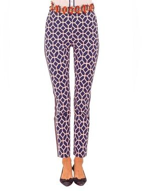GRETCHEN SCOTT Gripeless Pull On Pants Lucy In The Sky With Diamonds Navy Shrimp